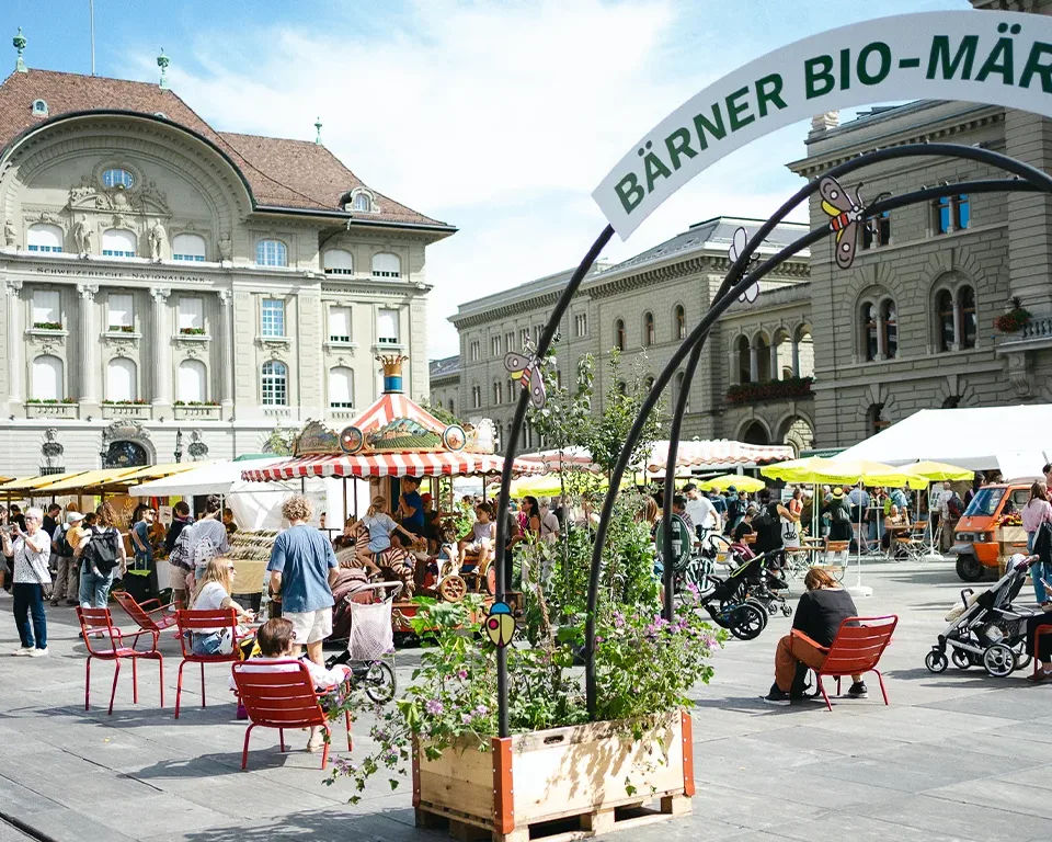 Bärner Bio Märit Saatkugeln torbogen