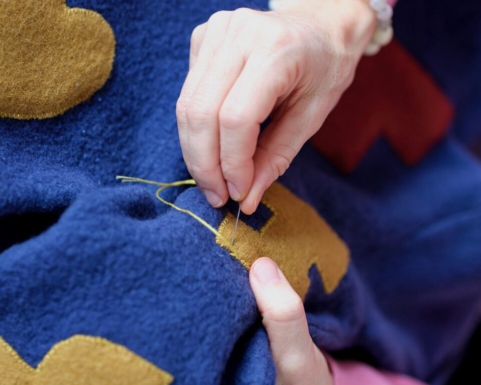 Flicken flickkurs visible mending nähkurs bern stoffladen6