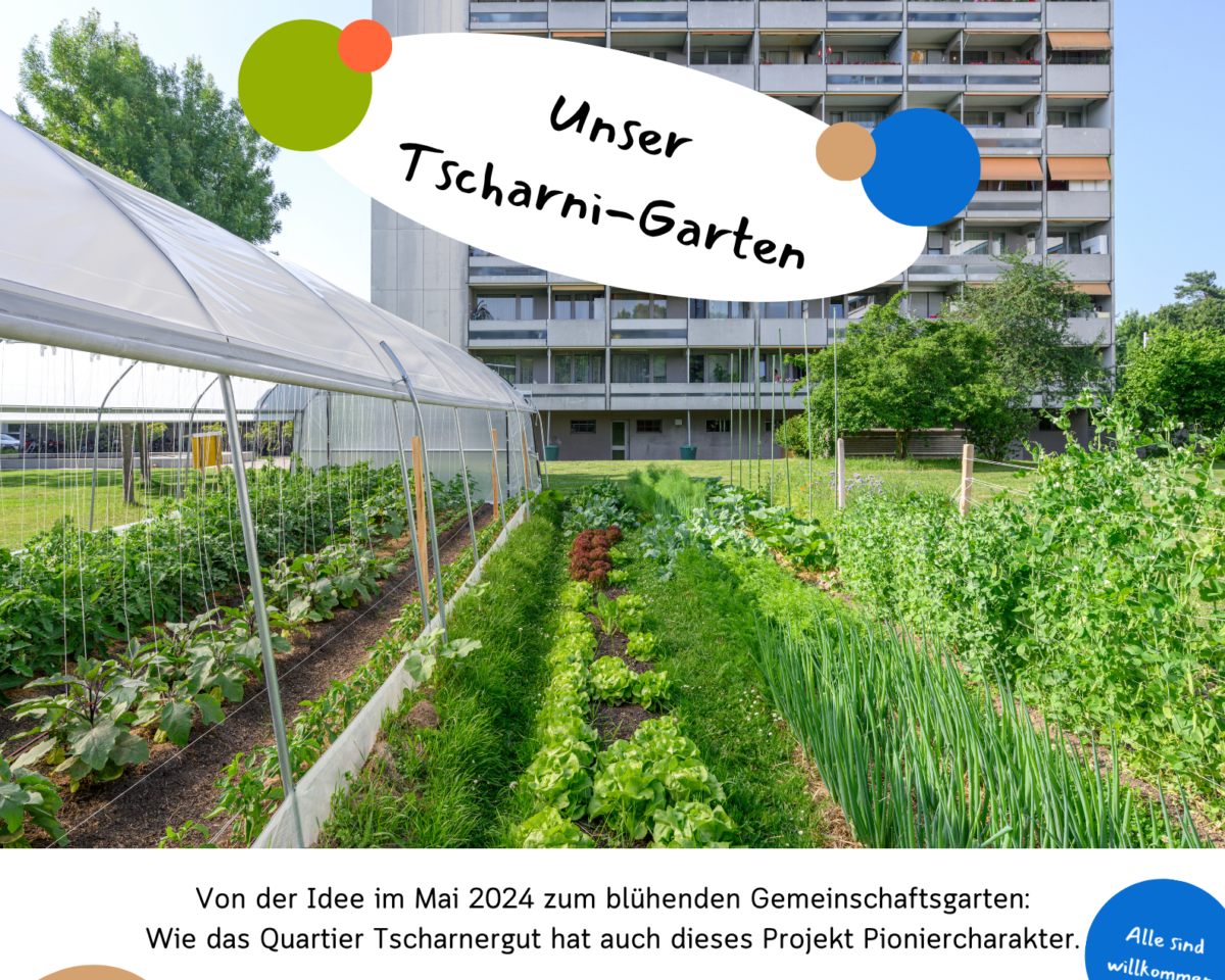 Poster Tscharni Garten